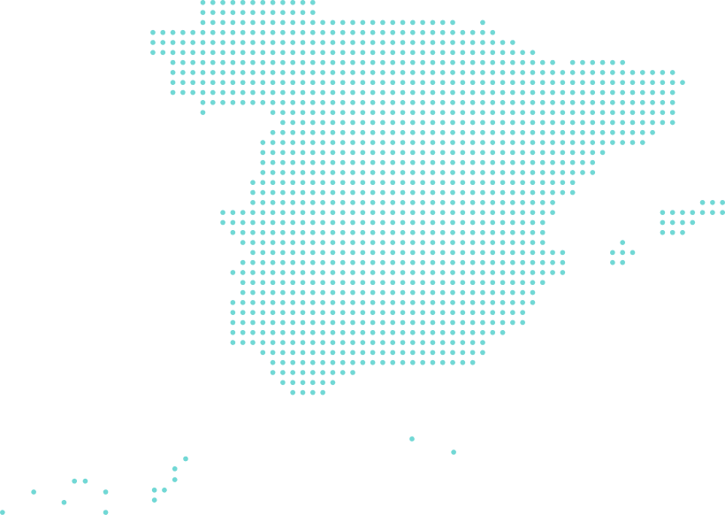 Imagen del mapa de España por Induquant